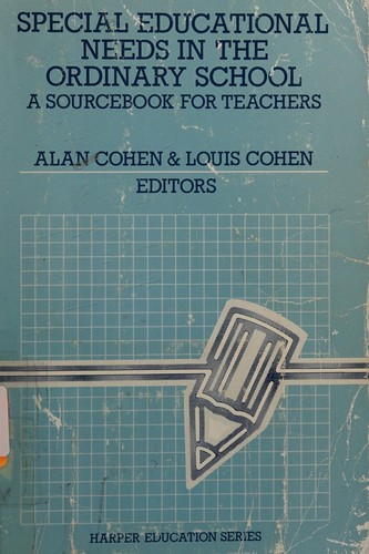Cover for Special educational needs in the ordinary school