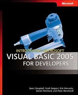 Cover for Introducing Microsoft  Visual Basic  2005 for Developers (Pro - Developer)