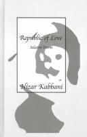 Cover for Republic of Love