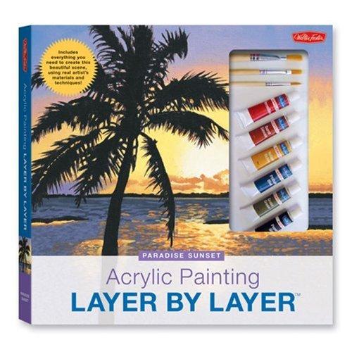 Cover for Acrylic Painting Layer by Layer
