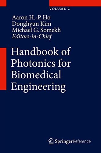 Cover for Handbook of Photonics for Biomedical Engineering