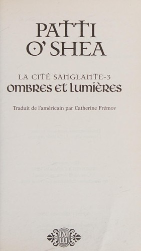 Cover for Ombres et lumières