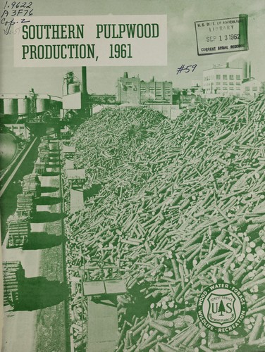 Cover for Southern pulpwood production, 1961