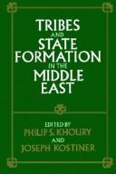 Cover for Tribes and state formation in the Middle East