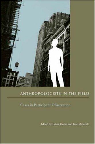 Cover for Anthropologists in the Field
