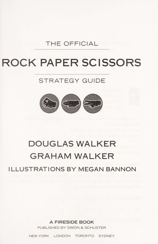Cover for The official rock paper scissors strategy guide