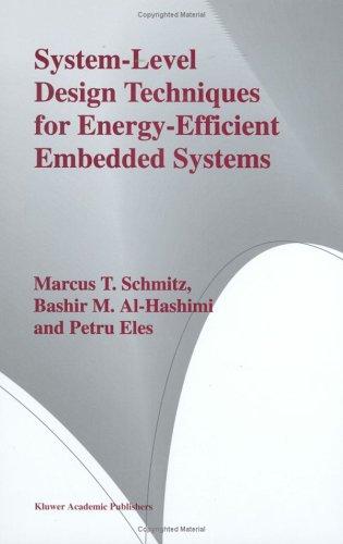 Cover for System-Level Design Techniques for Energy-Efficient Embedded Systems