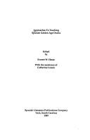 Cover for Approaches to Teaching Spanish Golden Age Drama