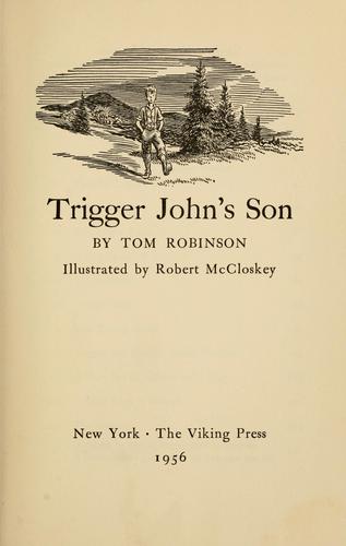 Cover for Trigger John's son