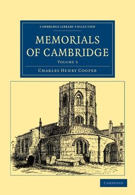 Cover for Memorials of Cambridge