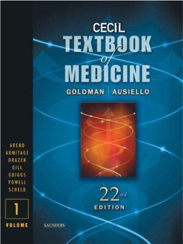 Cover for Cecil Textbook of Medicine -- 2-Volume Set, Text with Continually Updated Online Reference