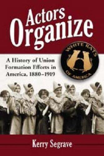 Cover for Actors Organize