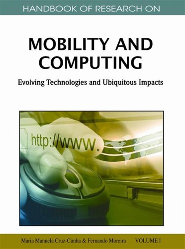 Cover for Handbook of research on mobility and computing