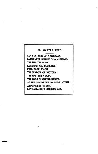 Cover for Love affairs of literary men