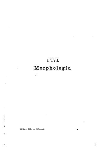 Cover for Gehirn und Rueckenmark: Leitfaden für das Studium der Morphologie und des ...