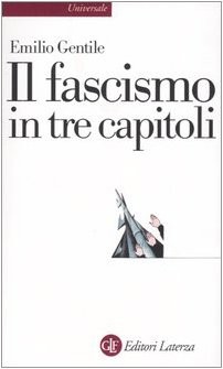 Cover for Il fascismo in tre capitoli