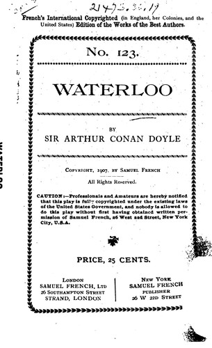 Cover for Waterloo