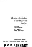 Cover for Design of modern steel highway bridges
