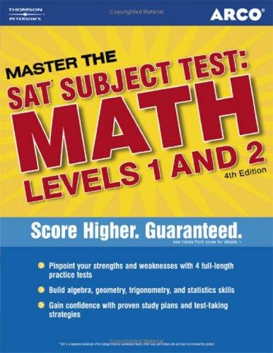 Cover for Master SAT Subject Test