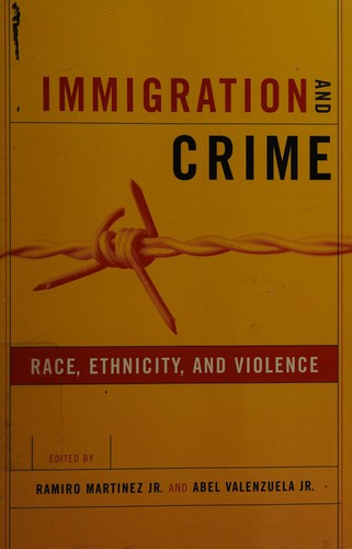 Cover for Immigration and crime