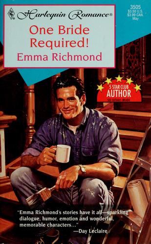 Cover for One Bride Required! (Bachelor Territory) (Romance , No 3505)