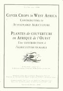 Cover for Cover Crops in West Africa
