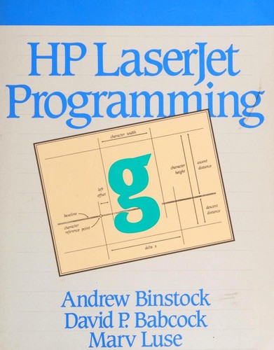 Cover for HP LaserJet Programming