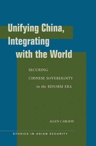 Cover for Unifying China, Integrating with the World