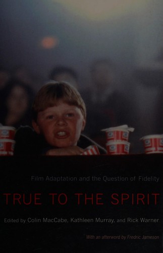 Cover for True to the spirit