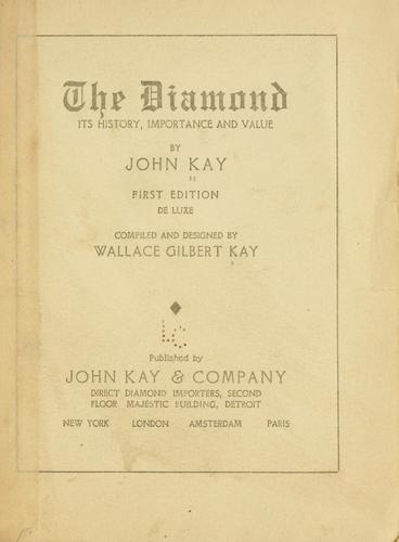 Cover for diamond