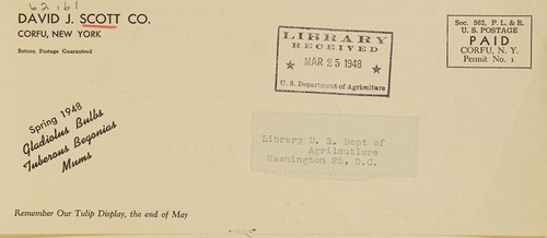 Cover for Spring 1948