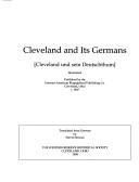 Cover for Cleveland and its Germans