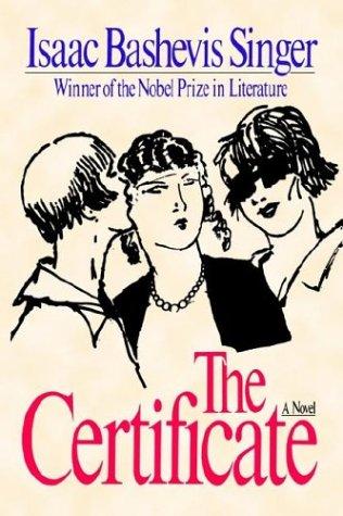 Cover for The Certificate