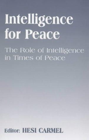 Cover for Intelligence for Peace