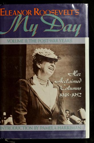 Cover for Eleanor Roosevelt's My day