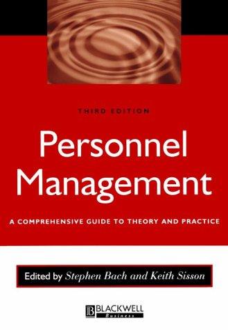 Cover for Personnel management