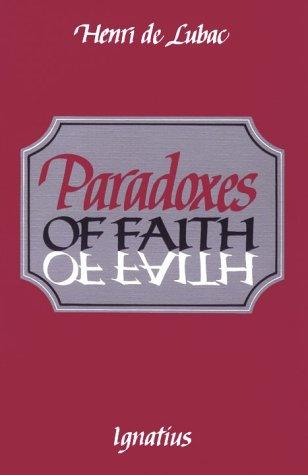 Cover for Paradoxes of faith