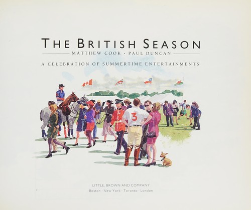 Cover for The British season