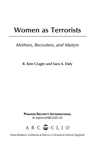 Cover for Women as terrorists