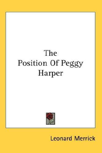 Cover for The Position Of Peggy Harper