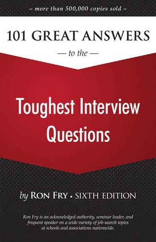 Cover for 101 great answers to the toughest interview questions