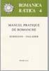 Cover for Manuel pratique de romanche