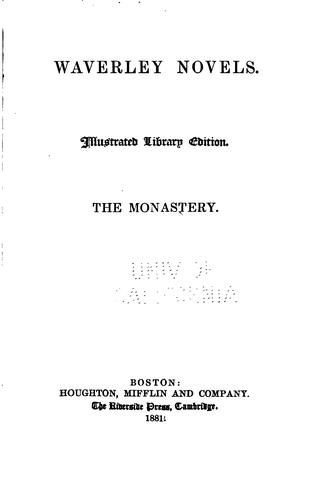 Cover for The Monastery