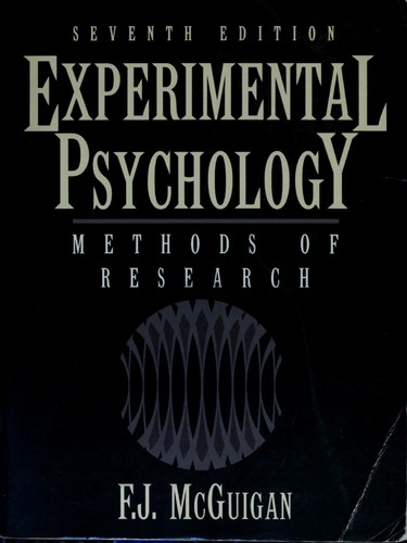 Cover for Experimental Psychology Methods of Research, Seventh Edition