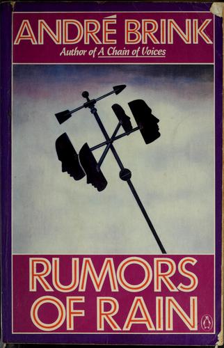 Cover for Rumors of rain