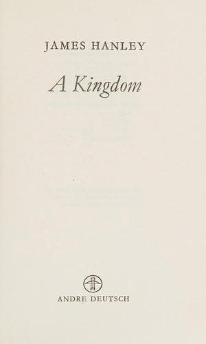 Cover for A kingdom