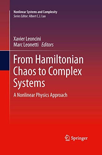 Cover for From Hamiltonian Chaos to Complex Systems