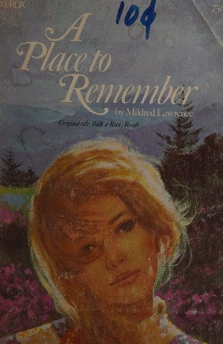 Cover for A Place to Remember (Walk a Rocky Road)