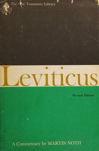 Cover for Leviticus