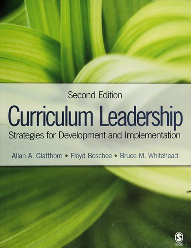 Cover for Curriculum leadership